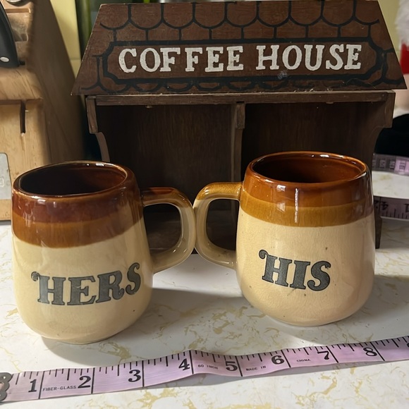 Vintage Hanging Coffee Cup Caddy “Coffee House” - Picture 8 of 9